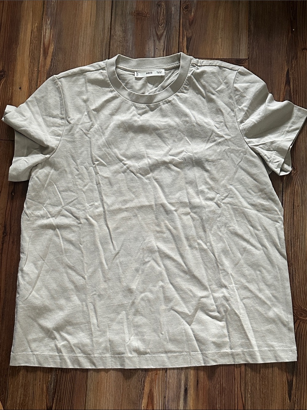Mango Short Sleeve Tee - Light Stone XL